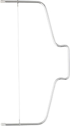 Wilton Adjustable Cake Leveler & Slicer, Stainless Steel Wire, Adjustable Cake Tool With Layer Cutting Feature, Baking Supplies And Baking Tools (Silver)
