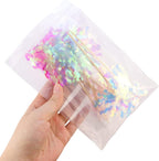 10 Pcs Happy Birthday Cake Toppers Foil Firework Cupcake Toppers Sparkle Tinsel Drink Stirrers Flowers Cake Decoration Cocktail Food Fruit Toothpick for Cake Decoration Party Supplies
