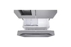 LG LRYXC2606S 25,5 Cu. Ft. Stal nierdzewna Drzwi francuskie Głębokość blatu Lodówka inteligentna