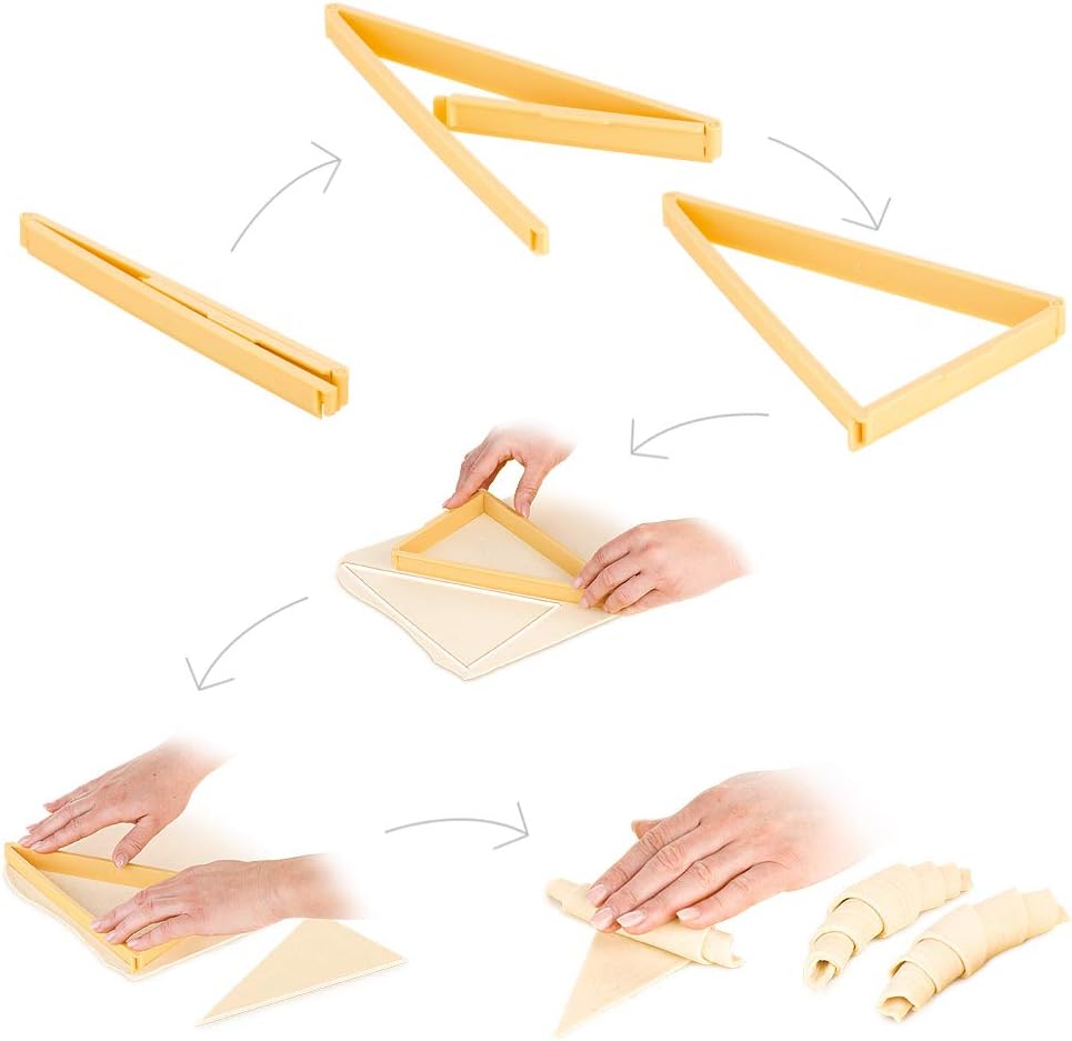 Kaiser Bread Roll, kaiser roll stamp,German Style Bread Roll, Croissant Cutter, 3PCS Dough Press Mold Set, Bread Press Stamp for Baking， Bread Hand Maker Mold,cookie press mold