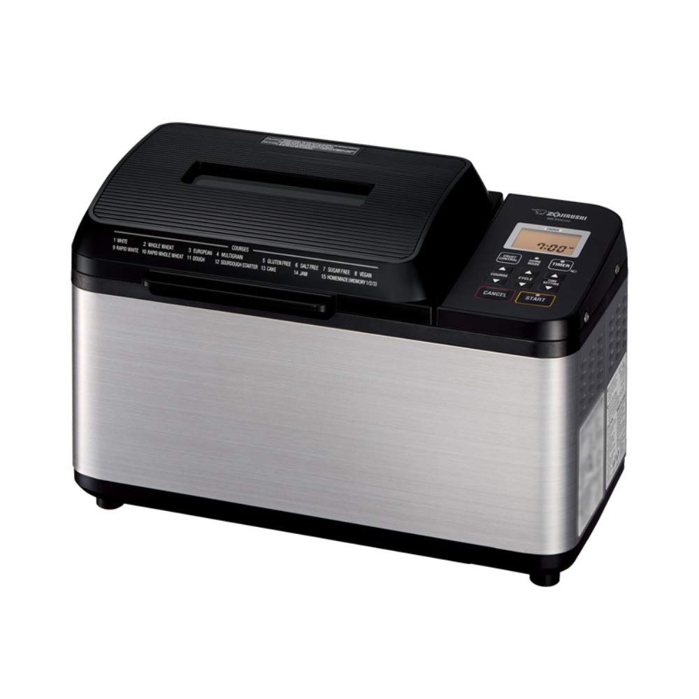 Zojirushi BB-PDC20BA Home Bakery Virtuoso Plus Breadmaker, bochenek chleba o wadze 2 funtów