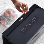 Zgrzewarka próżniowa Anova Culinary Precision Vacuum Sealer Pro, zawiera 1 rolkę worka, do gotowania metodą sous vide i przechowywania żywności, czarna, średnia