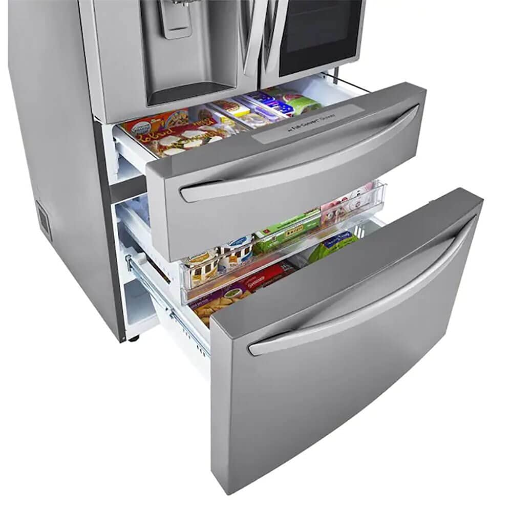 LG LRMVS3006S / LRMVS3006S / LRMVS3006S Розумний холодильник Door-in-Door об'ємом 29,5 куб. футів з льодогенератором Craft Ice Maker