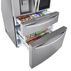 LG LRMVS3006S / LRMVS3006S / LRMVS3006S Розумний холодильник Door-in-Door об'ємом 29,5 куб. футів з льодогенератором Craft Ice Maker