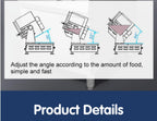 Koalalko ETL Stirrer 360°Portable Automatic Stir Fry Cooker, Full Automatic Cooking Machine,Drum Type Stir Frying Machine,auto cooking wok Fried machine for restaurants, schools, companies