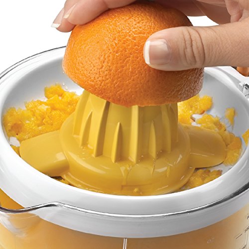 Електрична соковижималка для цитрусових BLACK+DECKER 32oz, CJ625, активується тиском, регульований контроль м'якоті, можна мити в посудомийній машині