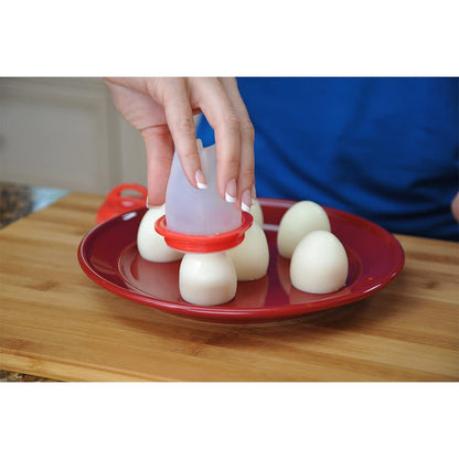 Egglettes Egg Cooker - Hard Boiled Eggs without the Shell, 4 Egg Cups