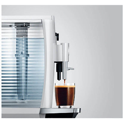 Jura E4 Piano White Automatic Coffee Machine