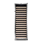 Whynter BWR-1662SD 166 Built-in or Freestanding Stainless Steel Compressor Large Capacity Wine Refrigerator Rack for Open LED Display, Black-166 Bottle, Black