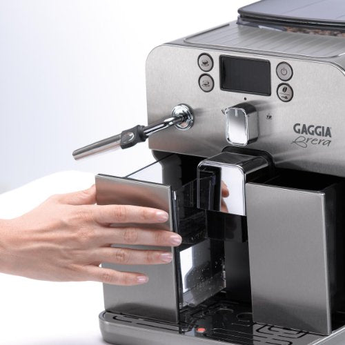 Gaggia Brera Super-Automatic Espresso Machine, Small, Black, 40 fl oz