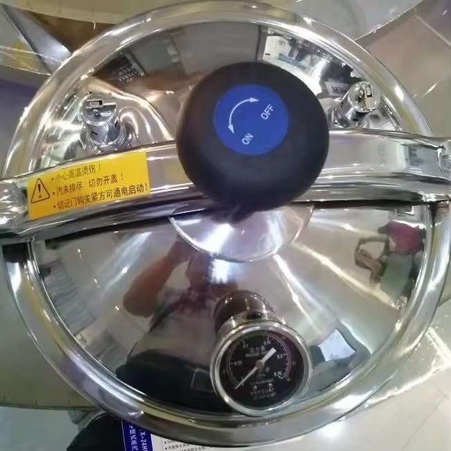 VIBURISH 18L Cyfrowy Wyświetlacz Autoklaw Parowy Sterylizator Przenośny Stal Nierdzewna Automatyczny Mikrokomputer Typ YX-18HDD