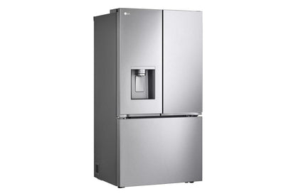 LG LRYXC2606S 25.5 Cu. Ft. Stainless Steel French Door Counter Depth Smart Refrigerator