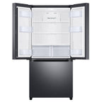 Холодильник SAMSUNG RF18A5101SG з французькими дверцятами, 18 куб. футів, Smart Counter Depth, чорний, з нержавіючої сталі