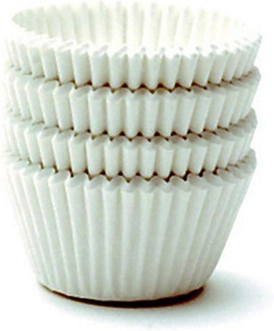 Norpro Giant Muffin Cups, White, Pack of 48