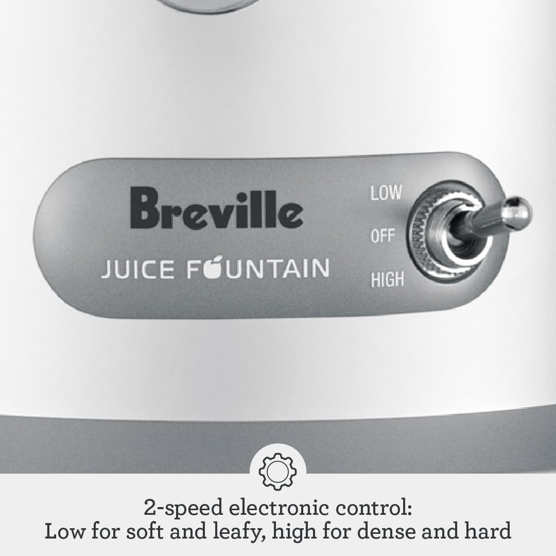 Фонтан для соку Breville Plus JE98XL, сріблястий