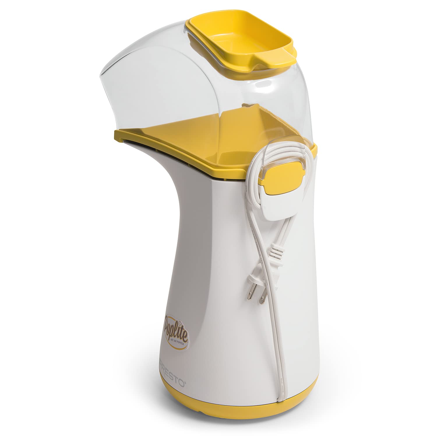 Presto Poplite Hot Air Popcorn Popper, 18 kubków, żółty