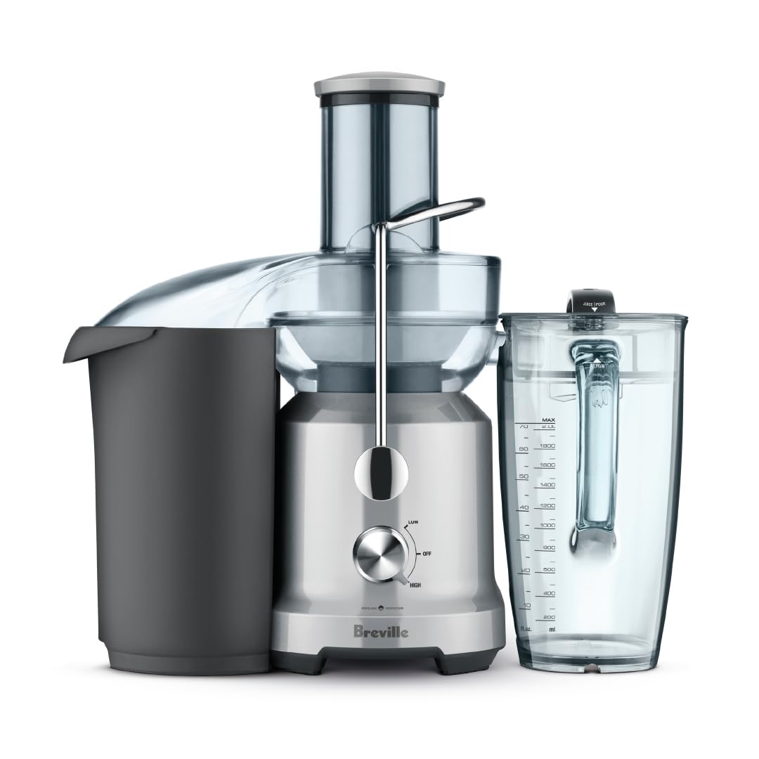 Breville BJE430SIL Juice Fountain, One Size, Silver