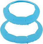 Pie Crust Shield Adjustable Reusable Silicone Baking Tool – Prevents Burnt Edges, Set of 3 for Perfect Pies