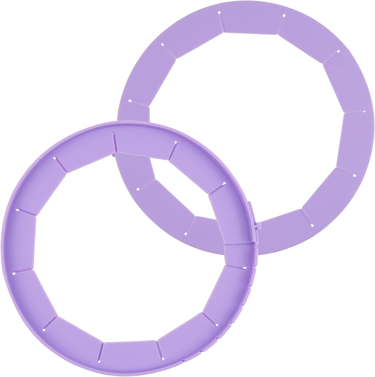 Silicone Pie Crust Shield, Adjustable Bake Crust Protector, Heavy Duty Pie Crust Edge Shield Cover Pie Ring for Crust Pie Saver, Pie Crust Kit for Baking Pie Pizza Fits 8-10.5” Pie Pans