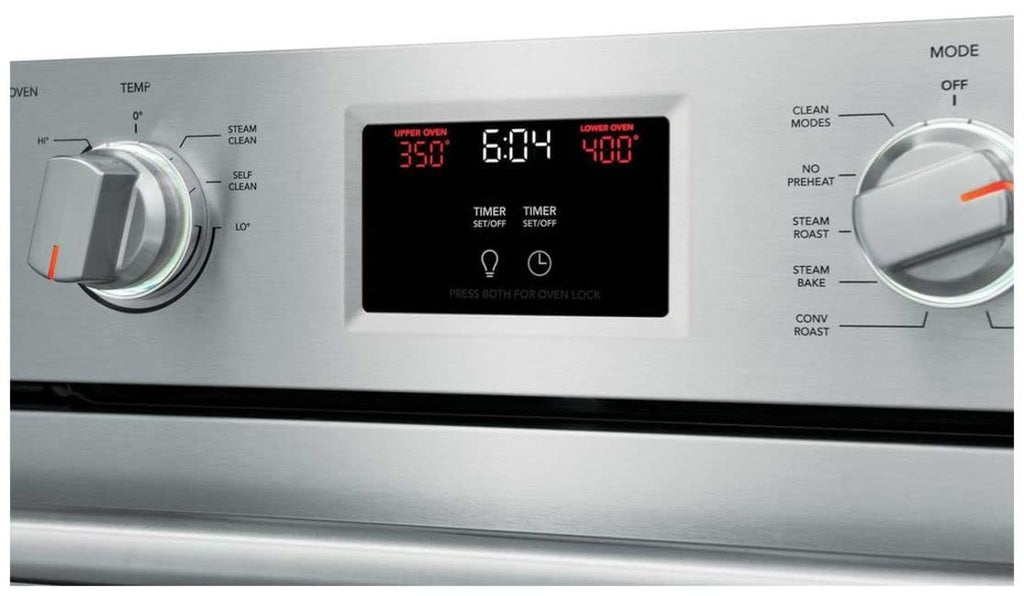 Electrolux Frigidaire Professional PCWD3080AF 30-calowy piekarnik ścienny ze stali nierdzewnej z podwójną ścianą