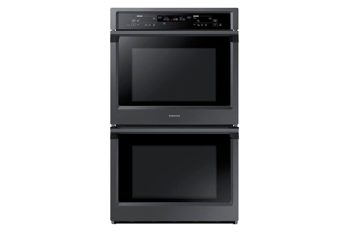 Samsung NV51K6650DG/AA 30" Smart Steam Cook, czarny piekarnik ścienny ze stali nierdzewnej z podwójną ścianą