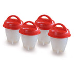 Egglettes Egg Cooker - Hard Boiled Eggs without the Shell, 4 Egg Cups