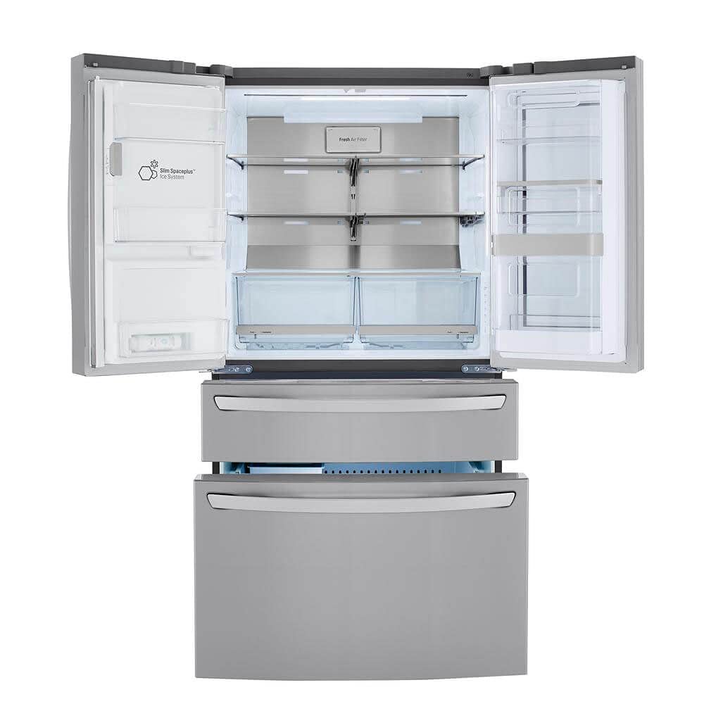 LG LRMVS3006S / LRMVS3006S / LRMVS3006S Розумний холодильник Door-in-Door об'ємом 29,5 куб. футів з льодогенератором Craft Ice Maker