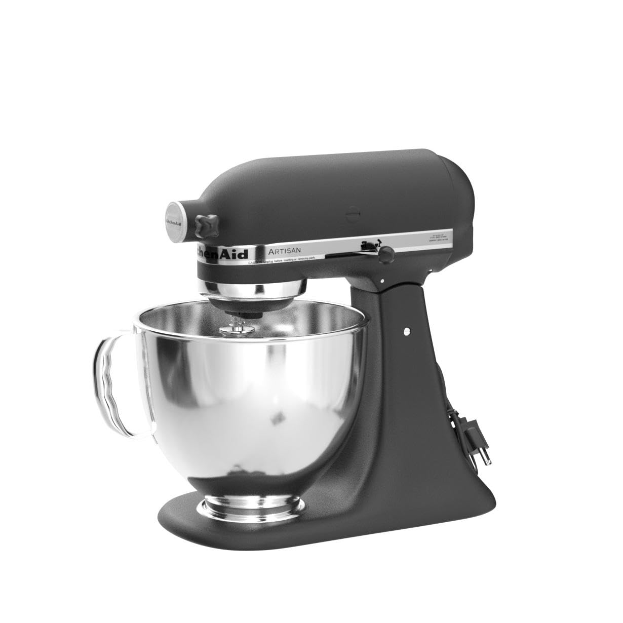 KitchenAid KSM150PSBK Artisan 5 Quart Stand Mixer, Cast Iron