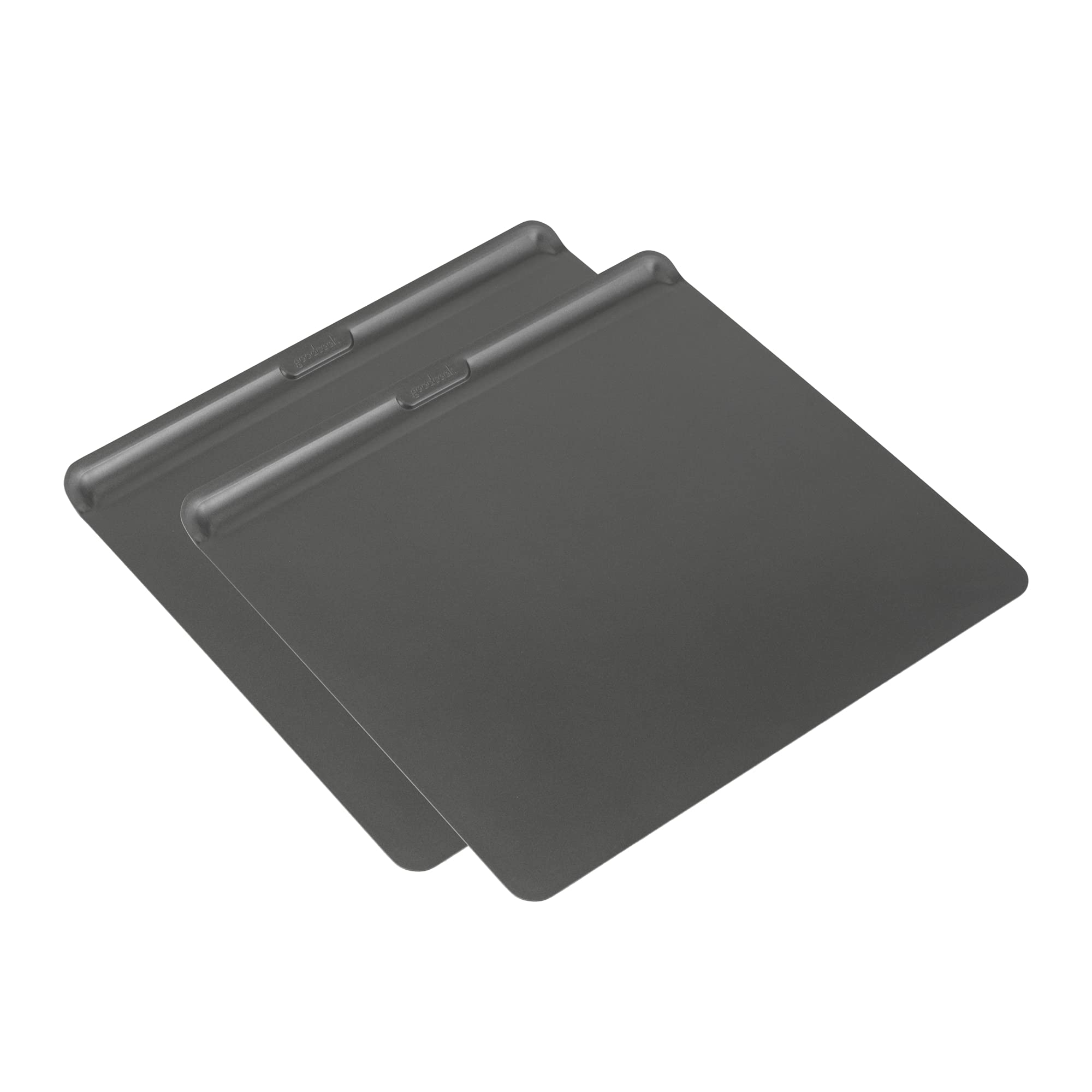 GoodCook AirPerfect Non-Stick Air Insulated Cookie Sheet Set, 2 Piece - Large 16” x 14” & Medium 14” x 12” - Carbon Steel Cooking Pans, Bakeware Set, Cookie Sheets for Baking, Oven Pan Set