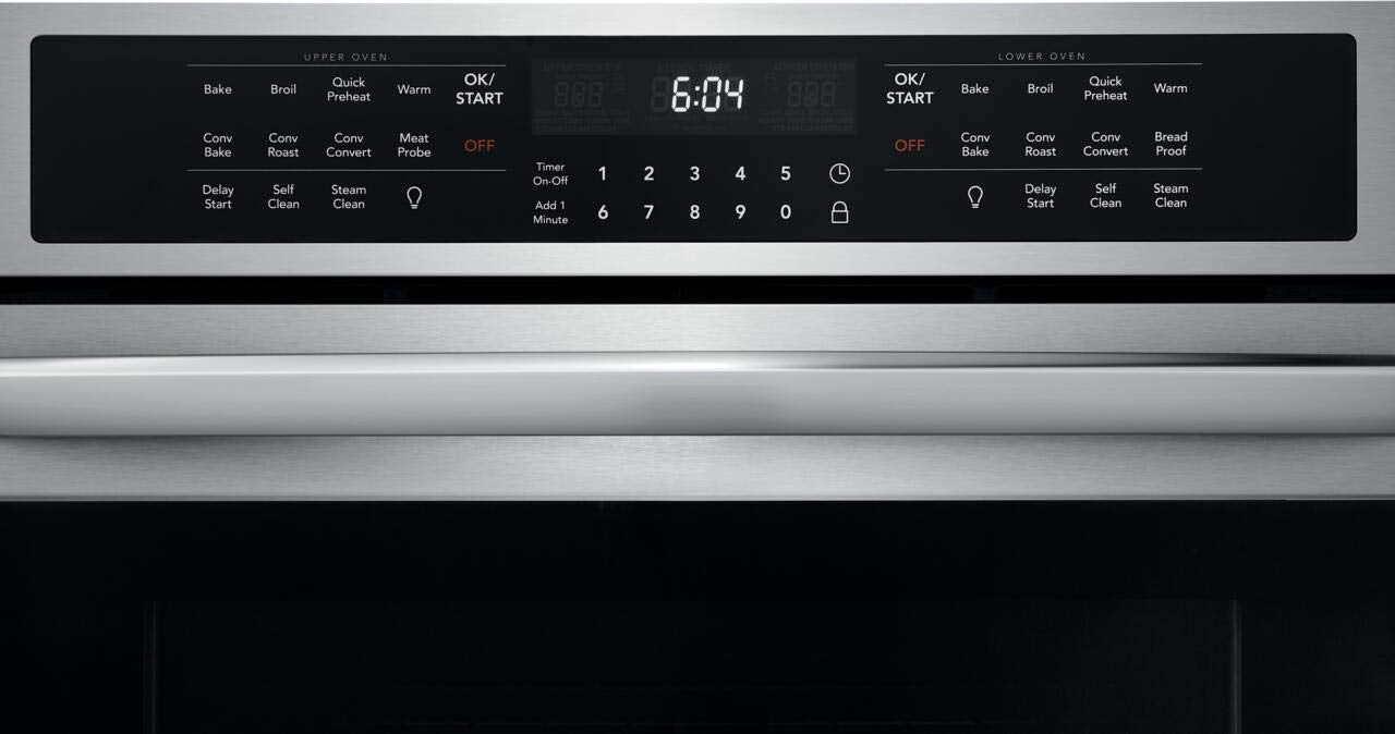 Frigidaire FGEW3066UF Gallery Series 30 Inch 5.1 cu. ft. Total Capacity Electric Single Wall Oven in Stainless Steel