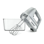 Cuisinart HM-90BCS Power Advantage Plus 9-biegowy mikser ręczny z etui do przechowywania, szczotkowany chrom