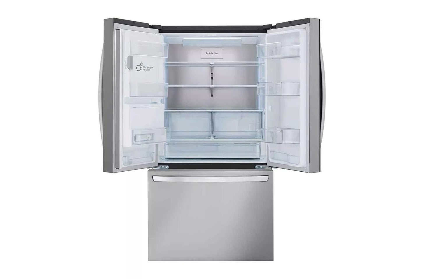 LG LRFXC2606S 25.5 Cu. Ft. Stainless Steel French Door Smart Refrigerator