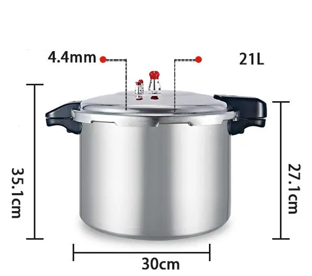 Thickened Explosion-proof Pressure Large Capacity Gas Induction Cooker Universal