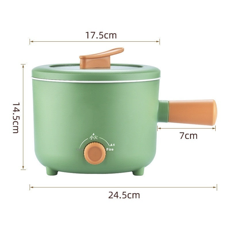 Multi-functional Hot Pot Cooking Noodles Electric Food Warmer Double-gear Heat Insulation Small Electric Heat Pan