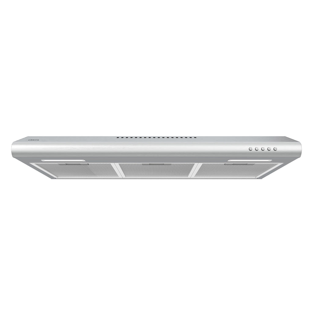 CIARRA Range Hood 30 inch Under Cabinet Ductless Vent Hood for Kitchen Stove Hood with 3 Speed Exhaust Fan in Stainless Steel