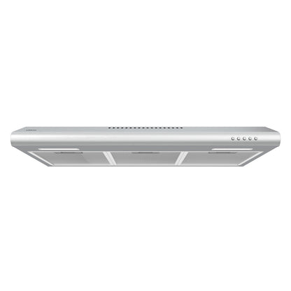 CIARRA Range Hood 30 inch Under Cabinet Ductless Vent Hood for Kitchen Stove Hood with 3 Speed Exhaust Fan in Stainless Steel