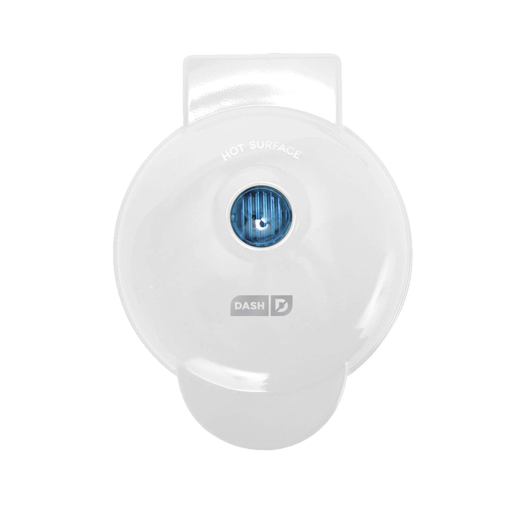 DASH Mini Waffle Maker + Grill + Griddle, 3 w 1 - Czerwony/Aqua/Biały