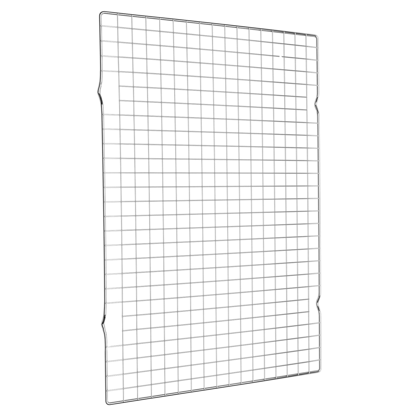 Cooling Rack for Baking 2-Pack, 16x10 Inches Baking Rack, Thick Wire Cookie Rack for Cooking, Roasting, Grilling, Drying, Oven Safe, Fits Half Sheet Pan, Silver