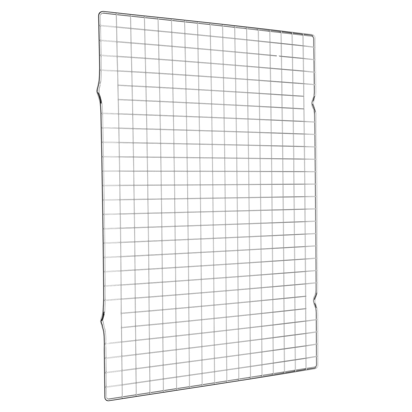 Cooling Rack for Baking 2-Pack, 16x10 Inches Baking Rack, Thick Wire Cookie Rack for Cooking, Roasting, Grilling, Drying, Oven Safe, Fits Half Sheet Pan, Silver