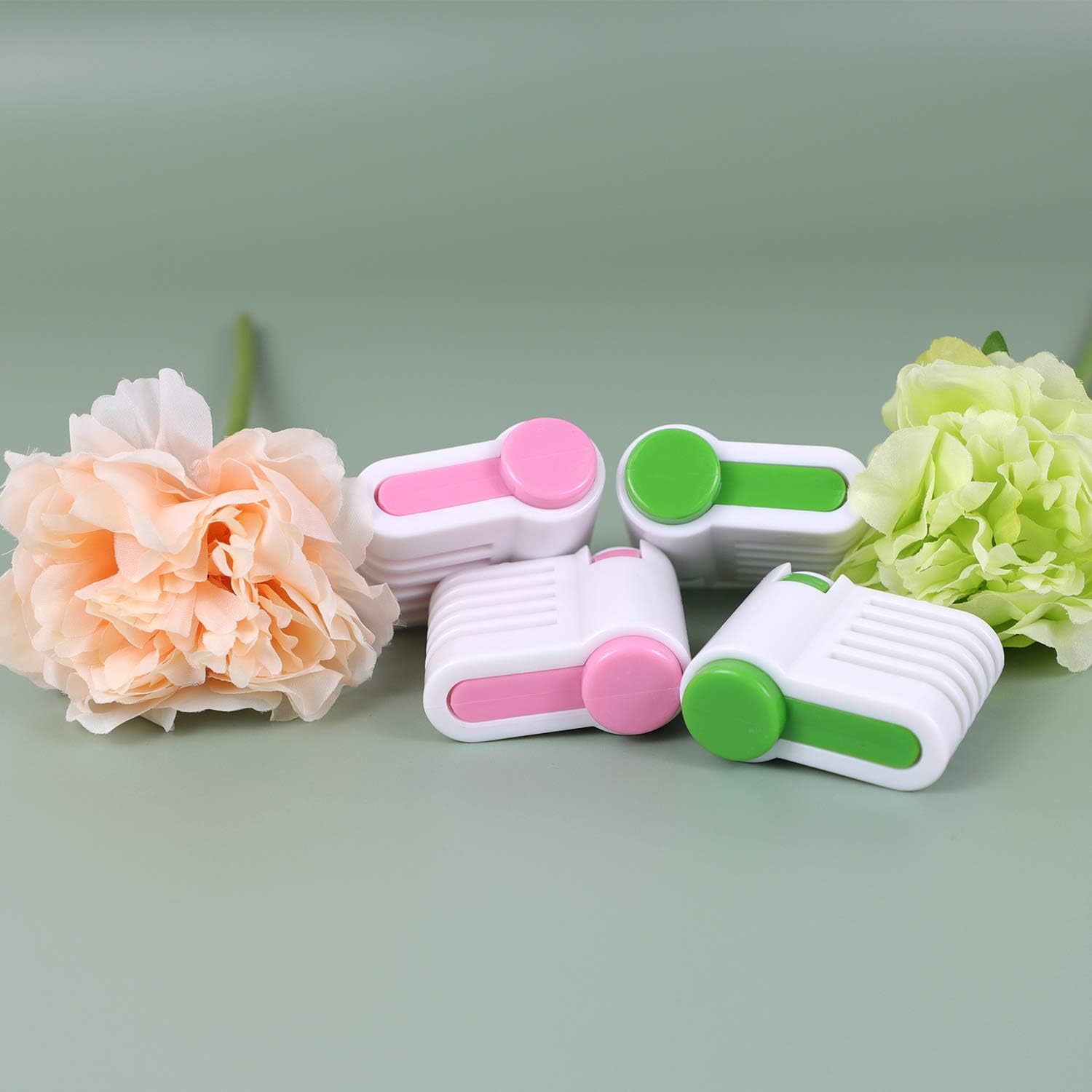 AUEAR, 2 Sets DIY Cake Leveler Slicer Adjustable Bread Cutter 5 Layers for Toast Kitchen Fixator Tool