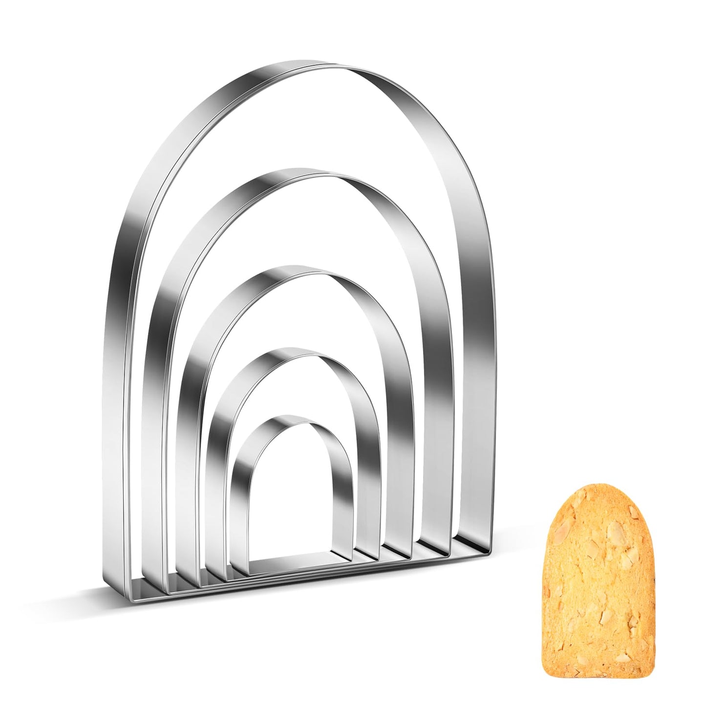 Mouse Cookie Cutter Sandwich Cutters for Kids DIY Lunchbox Bento Box Fruit Cutters Vegetable Cutters for Children Boys Girls, Pack of 5