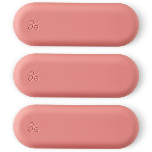 Greater Goods Sous Vide Weights with Silicone Shell and Stainless Steel Center, The Perfect Accessories for Completing a Sous Vide Set, Designed in St. Louis, Pack of 3 (Pink)