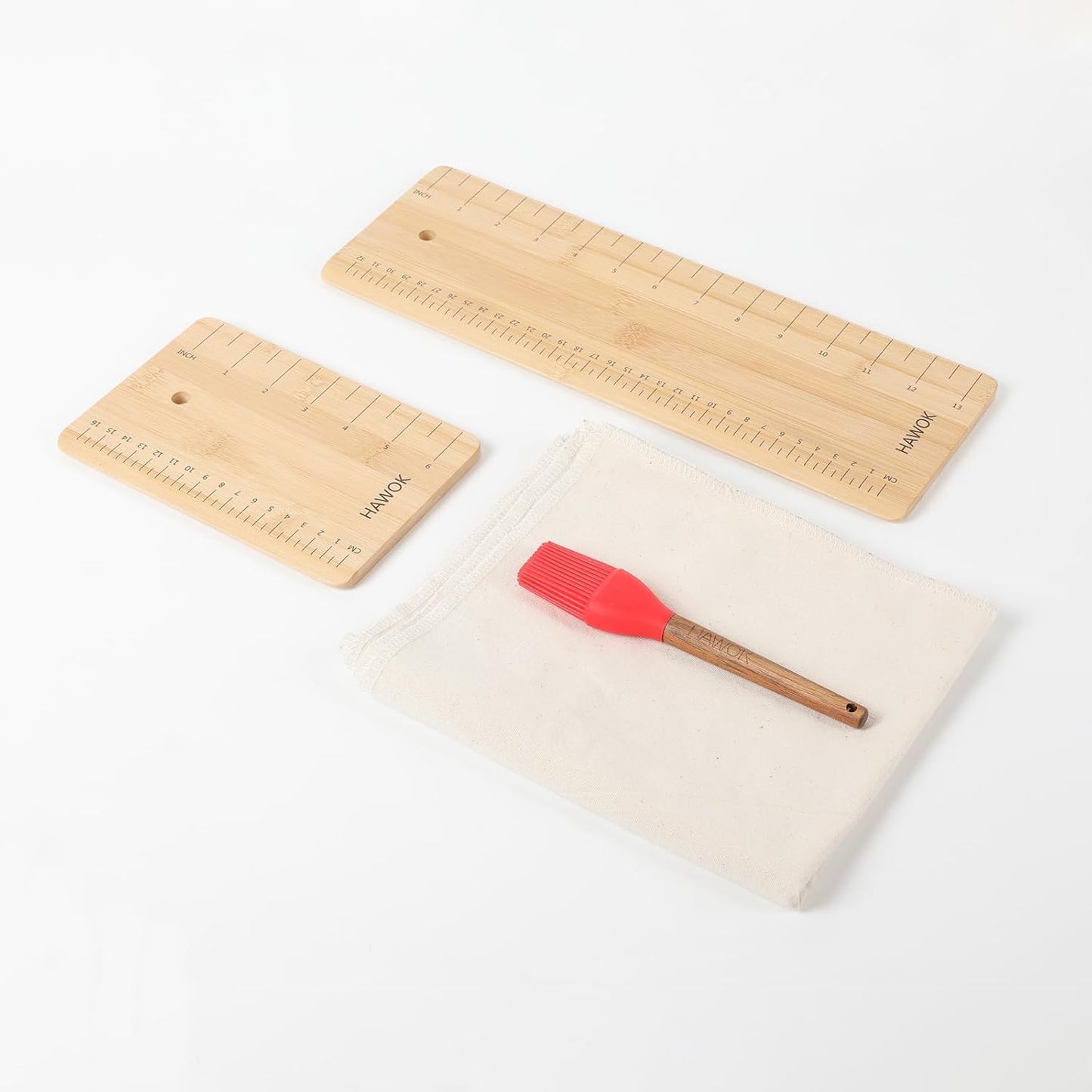 HAWOK Enameled Cast Iron French Baguette Baker, Hot Dog Bake Tray, Baguette Pan with Handles and Lid, Navy Blue