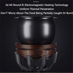 ZUMAHA Automatic Cooking Machine,2000W 6L auto Cooking Wok Fried Rice Machine,One-Click Smart Start, Three Speed Adjustable,360 ° Automatic Rotation, for Stir Frying,Stewing,Cooking,with Smart Touch
