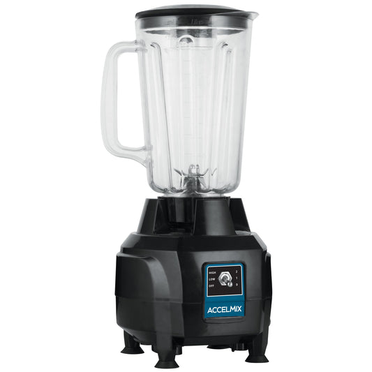 Winco XLB-44, AccelMix™ 44 oz Bar Blender, Electric Commercial Kitchen Blender, ETL, BPA Free