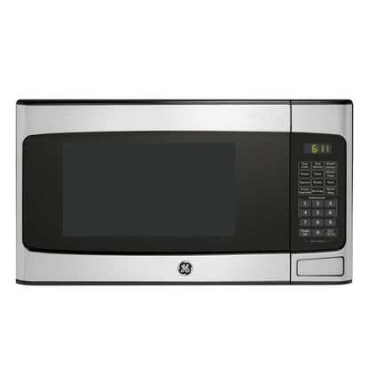 GE GCST11X1WSS Microwave Oven, 950-watt 6 Auto Cooking Settings, Kitchen Essentials for The Countertop, Dorm Room or Apartment, Child-Lock Technology 1.1 Cu. Ft, Stainless Steel