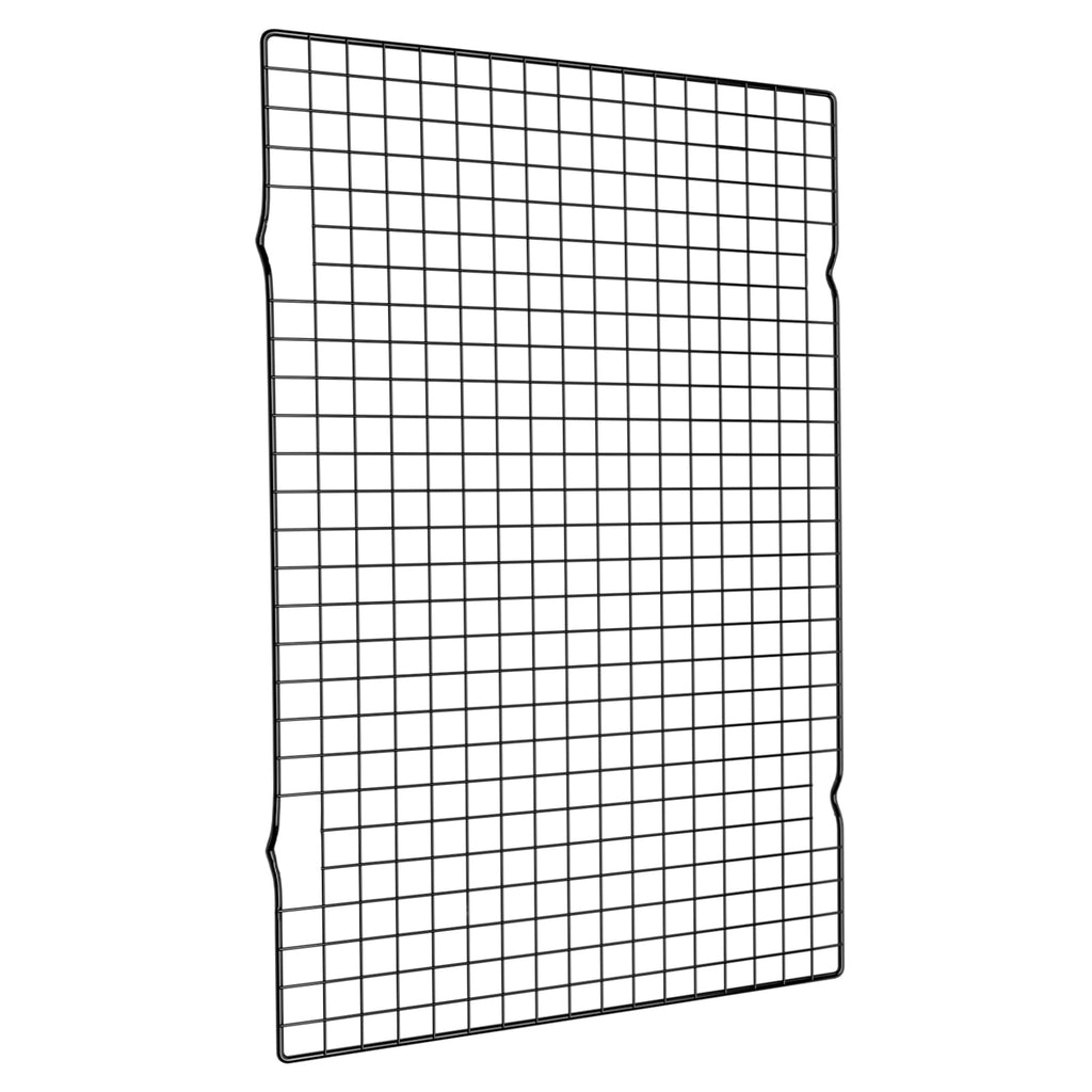 Cooling Rack for Baking 2-Pack, 16x10 Inches Baking Rack, Thick Wire Cookie Rack for Cooking, Roasting, Grilling, Drying, Oven Safe, Fits Half Sheet Pan, Silver