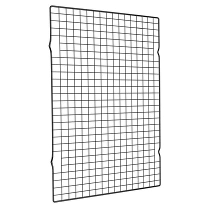 Cooling Rack for Baking 2-Pack, 16x10 Inches Baking Rack, Thick Wire Cookie Rack for Cooking, Roasting, Grilling, Drying, Oven Safe, Fits Half Sheet Pan, Silver