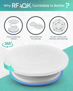 RFAQK 64 PCs Cake Decorating Kit for Beginners Includes Video Course, Booklet + Baking Supplies Gift - Cake Stand, Leveler, 24 Numbered Piping Tips, Straight & Offset Spatula, & Scraper sets