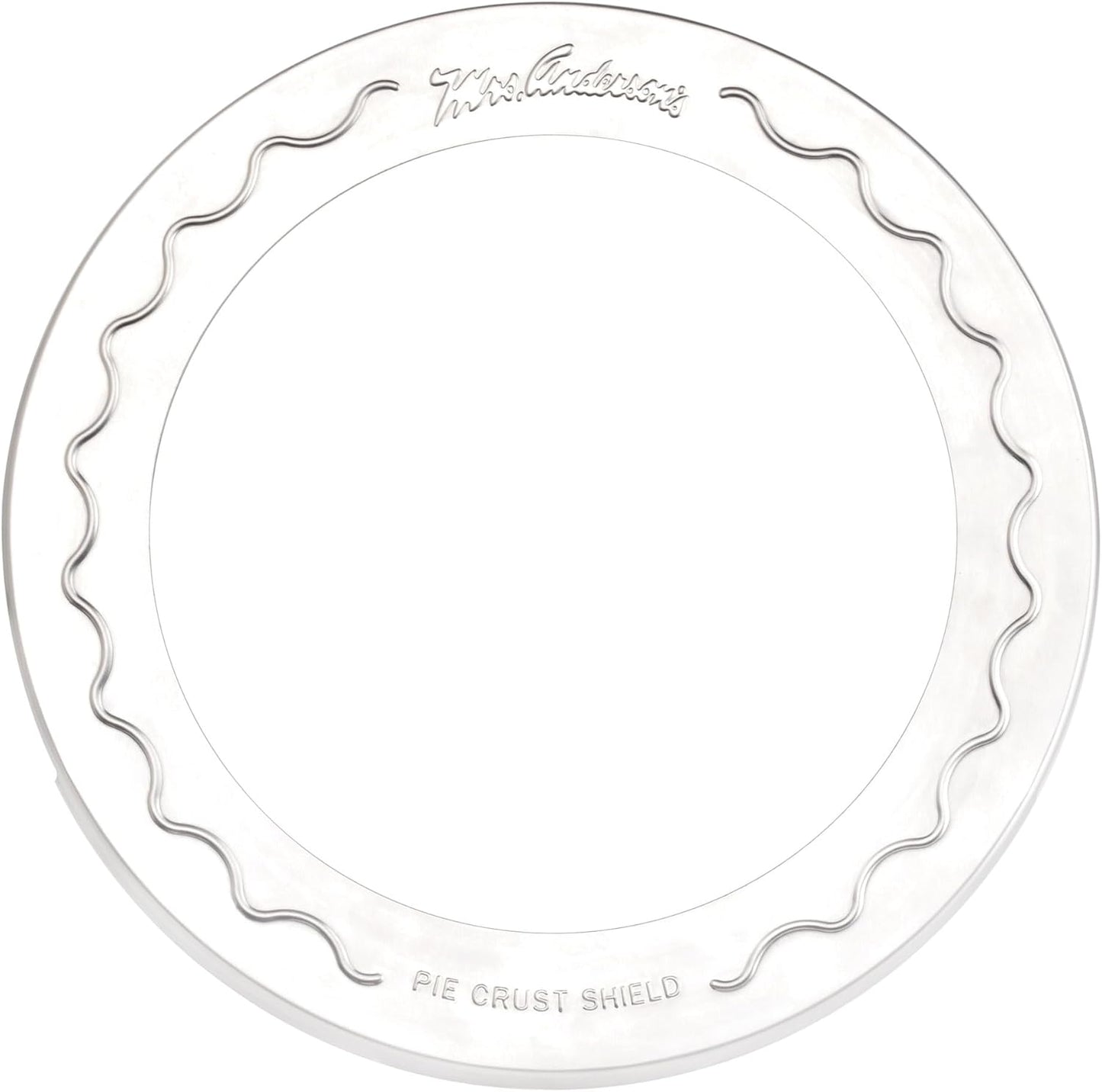 Mrs. Anderson's Baking Pie Crust Protector Shield, Fits 9.5 and 10-Inch Plates, Set of 2